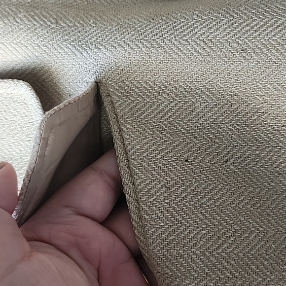 Vintage Lauren Ralph Lauren Silk Linen Button Up Jacket - Picture 4 of 8